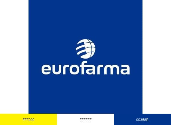 Eurofarma brand color palette