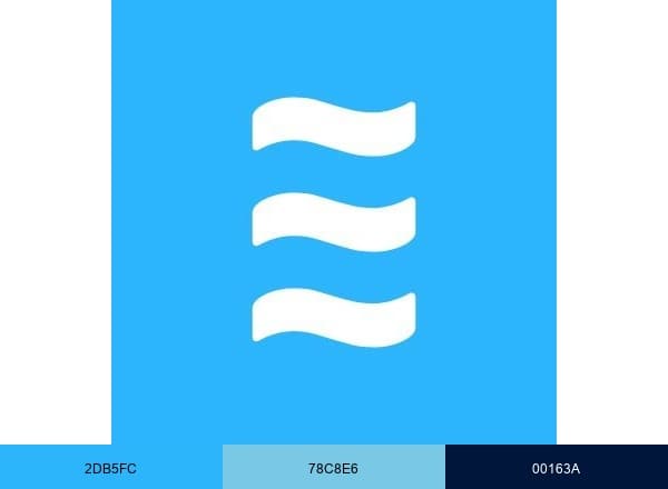 European Aquatics brand color palette