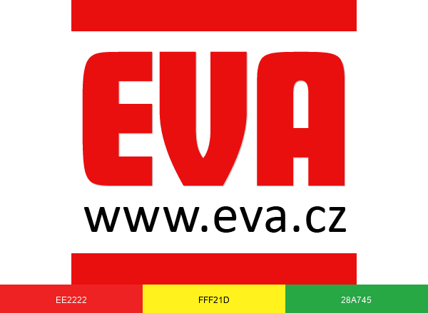 EVA.cz brand color palette