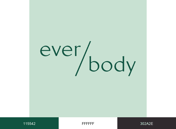 Ever/Body brand color palette