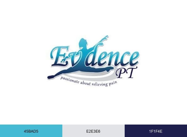 Evidence Physical Therapy brand color palette