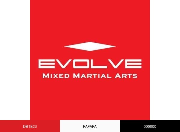 Evolve MMA brand color palette