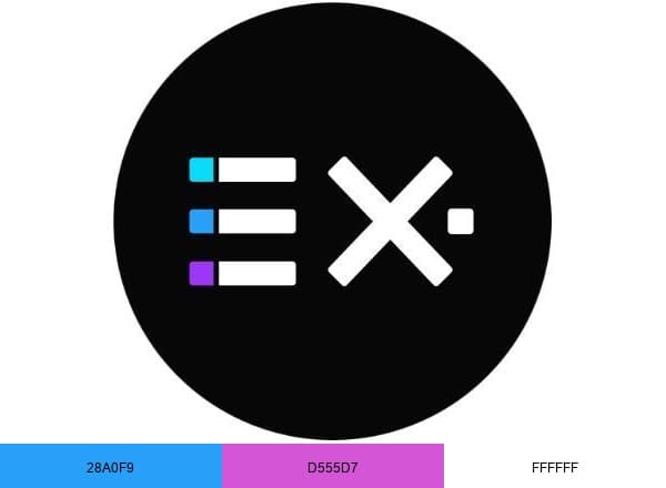 EX.CO brand color palette