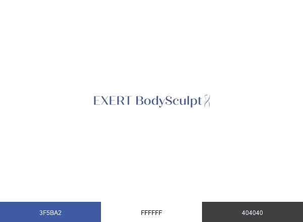 Exert Clinic brand color palette