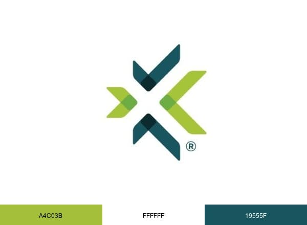 Exeter Finance brand color palette