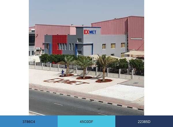 Expanded Metal Manufacturing Co. brand color palette