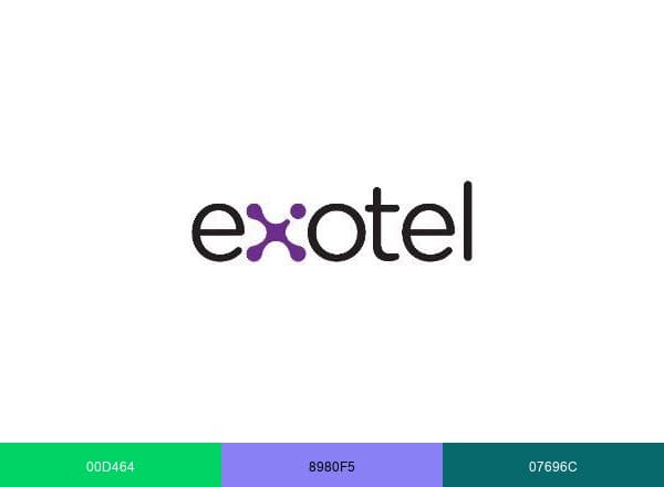 Exotel brand color palette