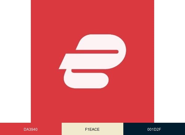 ExpressVPN brand color palette