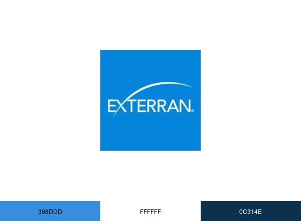 Exterran brand color palette