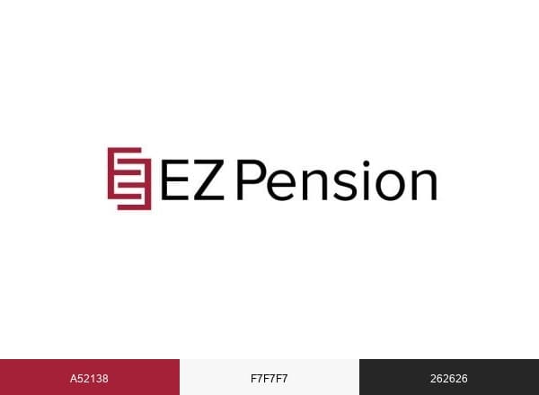 EZ Pension brand color palette
