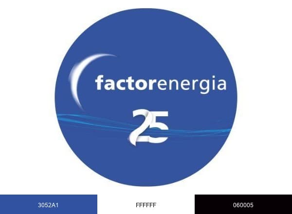 Factorenergia brand color palette