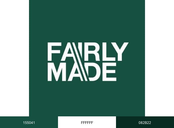 FAIRLY MADE brand color palette