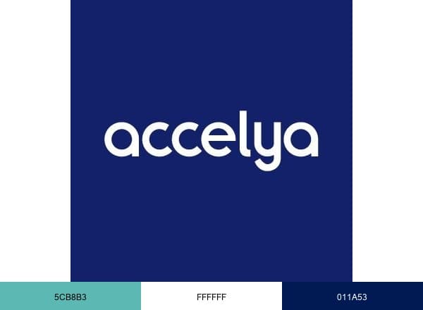 Accelya brand color palette