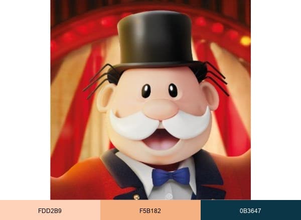 Farmacias Similares brand color palette