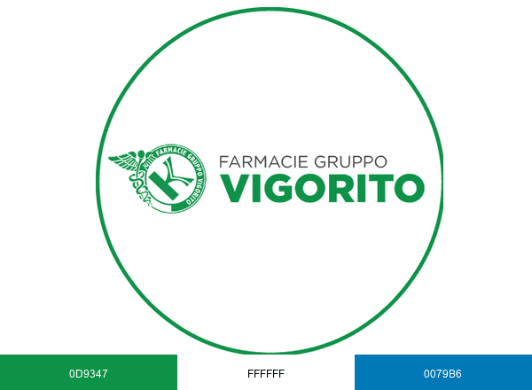 Farmacie Vigorito brand color palette