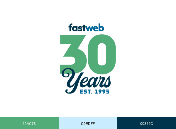 Fastweb Scholarships brand color palette