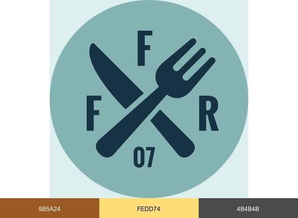 Favorite Family Recipes brand color palette