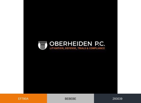 Oberheiden P.C. brand color palette