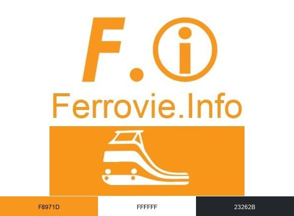 Ferrovie.Info brand color palette