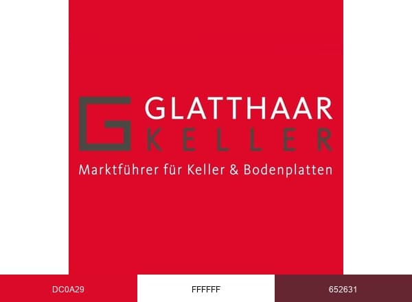 Glatthaar Keller brand color palette
