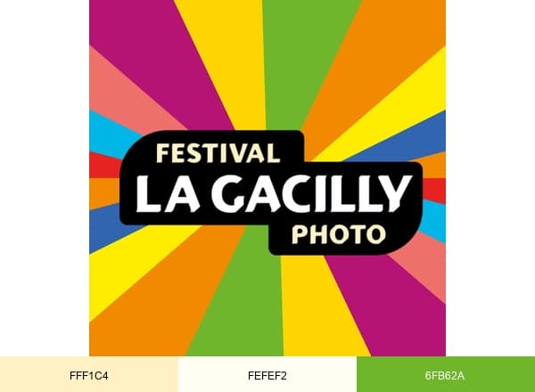 Festival Photo La Gacilly brand color palette