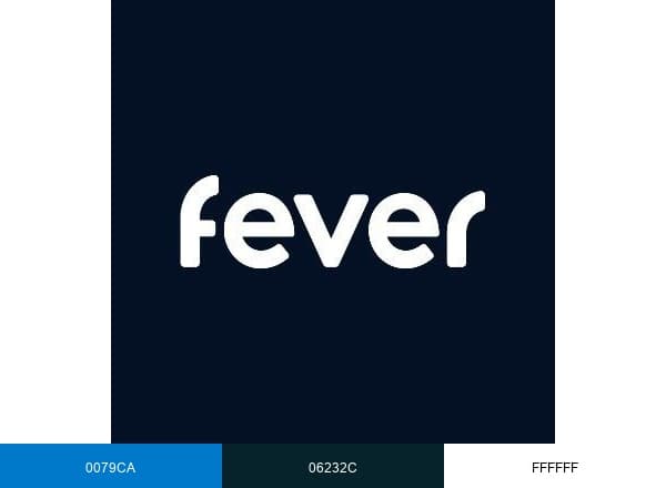 Fever brand color palette
