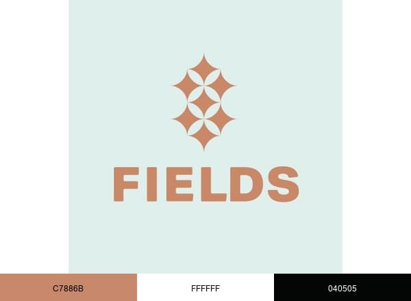 Fields the Jeweller brand color palette