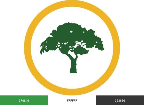 Fieldstone Landscape brand color palette