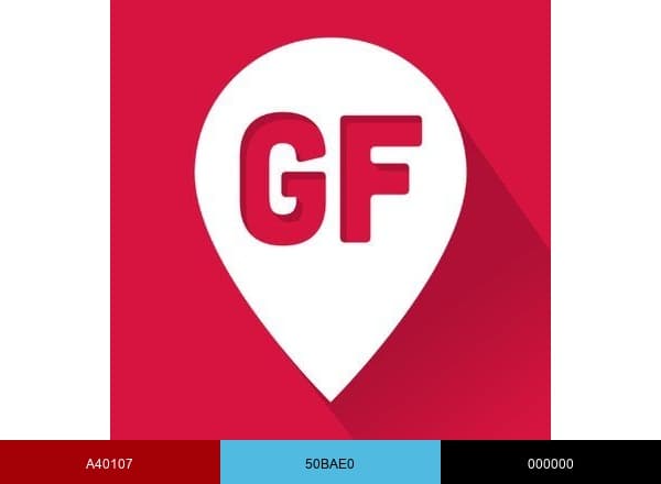 Find Me Gluten Free brand color palette
