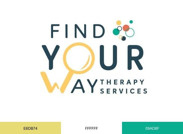 Find Your Way Therapy Services brand color palette