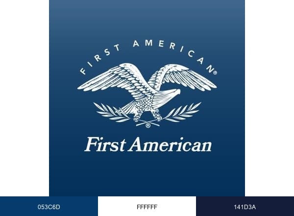 First American brand color palette