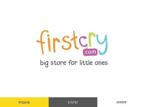 FirstCry brand color palette