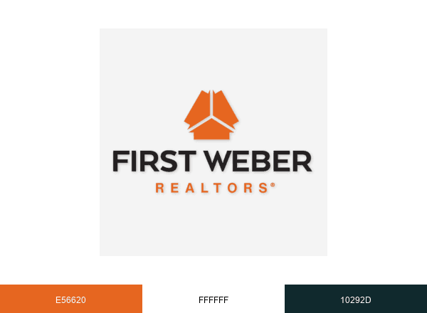 First Weber Realtors brand color palette