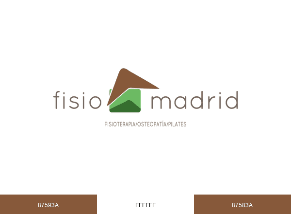 Fisio a Domicilio Madrid brand color palette