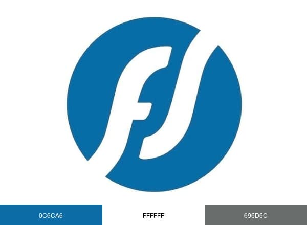 FisioSport brand color palette