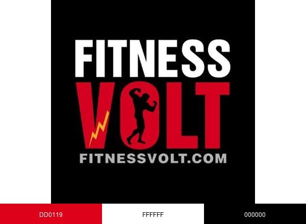 Fitness Volt brand color palette