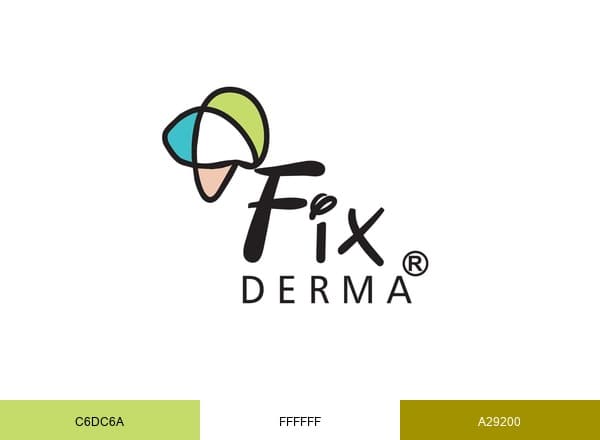 Fixderma brand color palette