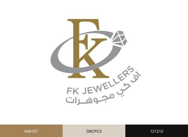 FK Jewellers brand color palette