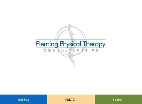 Fleming Physical Therapy Consultants brand color palette