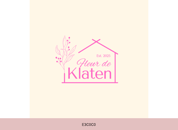 Fleur de Klaten brand color palette