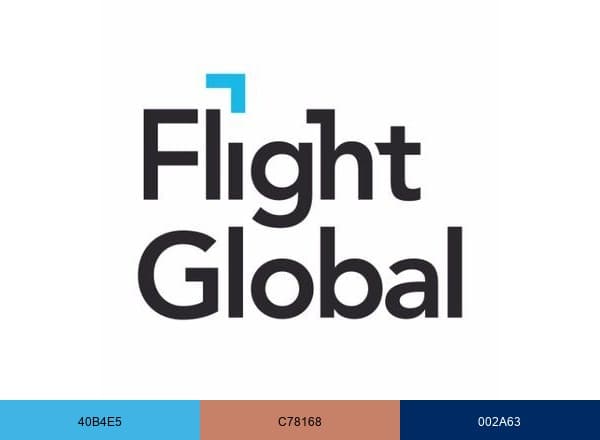 FlightGlobal brand color palette