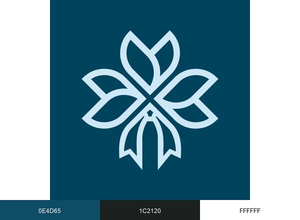 FlowerAura brand color palette