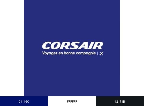 Corsair brand color palette