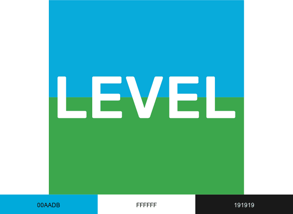 LEVEL brand color palette