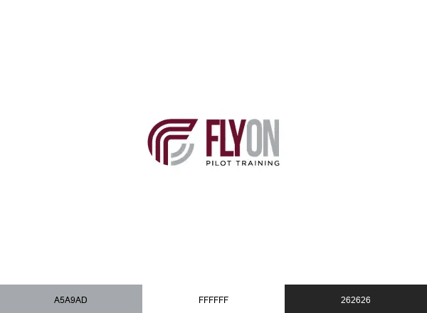 FlyOn! Pilot Training brand color palette