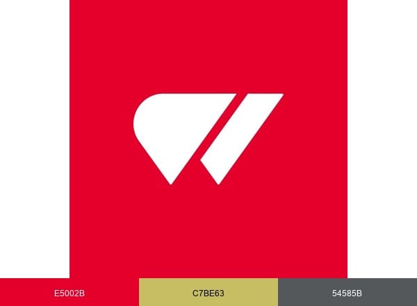 Red Wings brand color palette