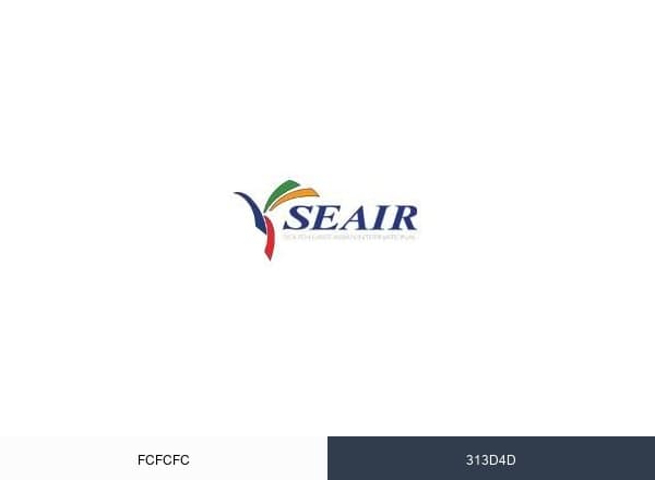 SEAIR brand color palette