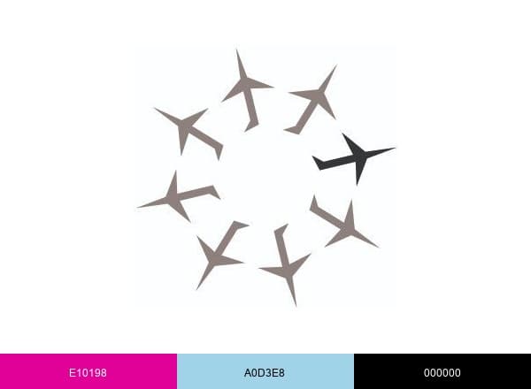 Tradewind Aviation brand color palette