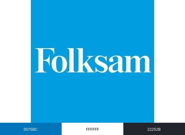Folksam brand color palette