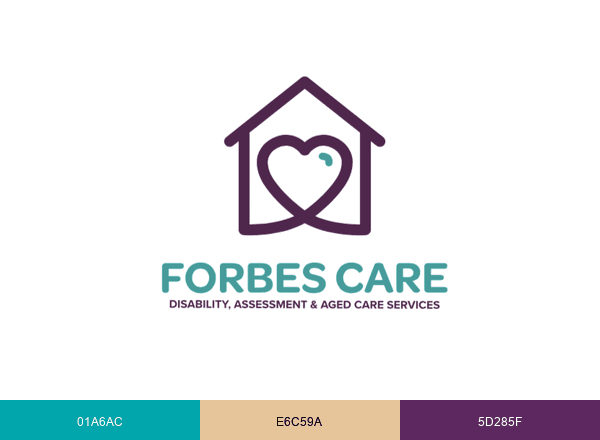 Forbes Care brand color palette